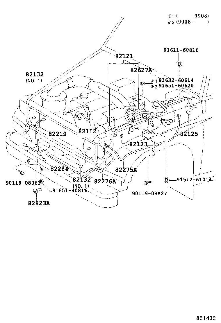  LAND CRUISER 70 |  WIRING CLAMP