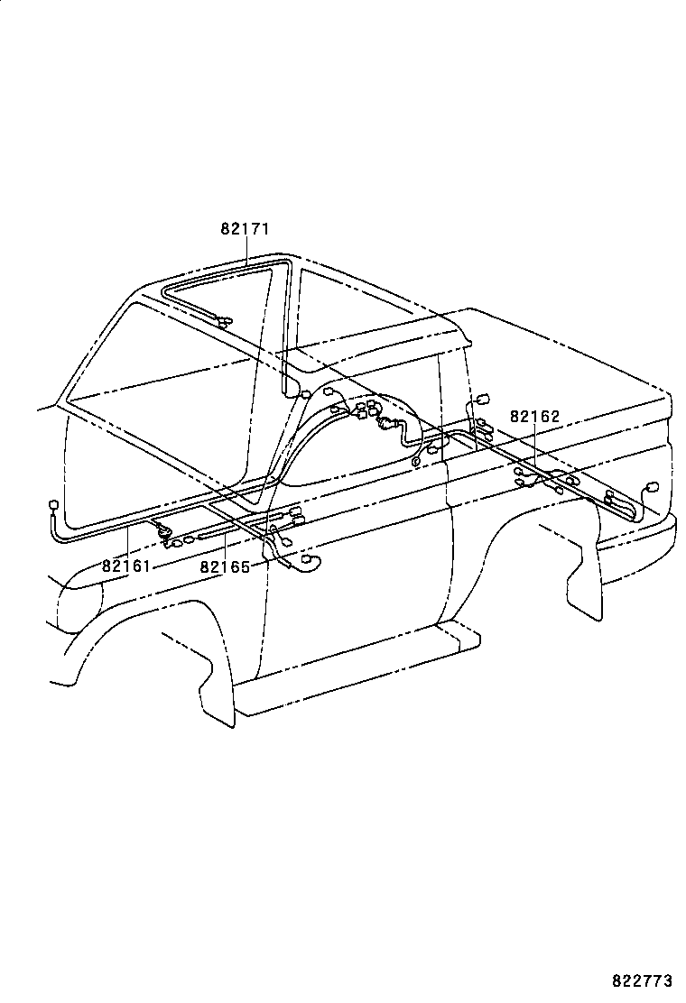  LAND CRUISER 70 |  WIRING CLAMP