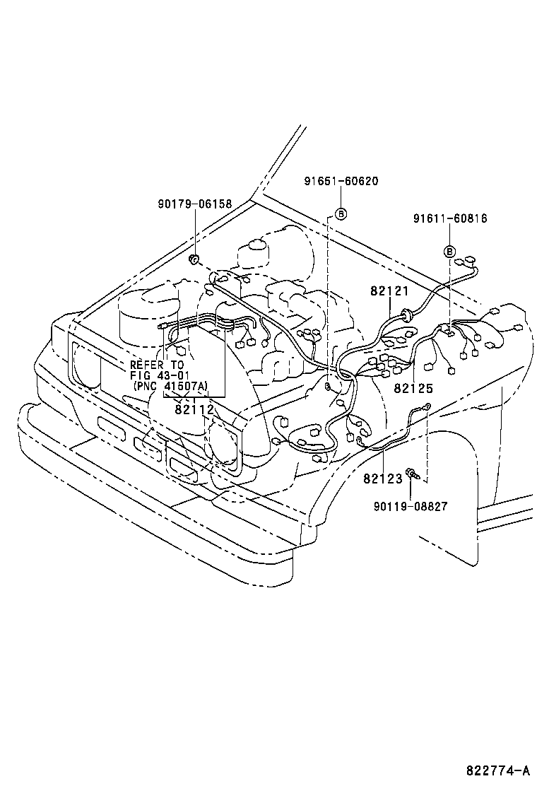  LAND CRUISER 70 |  WIRING CLAMP