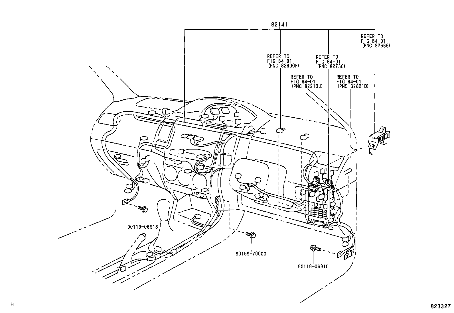  VIOS SOLUNA VIOS |  WIRING CLAMP