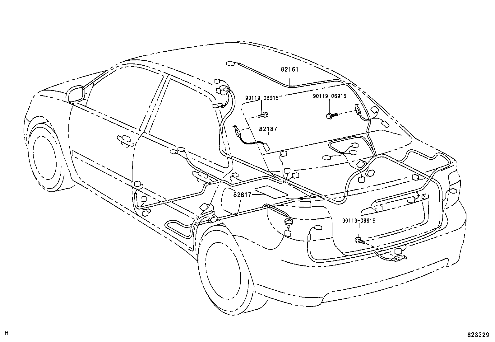  VIOS SOLUNA VIOS |  WIRING CLAMP