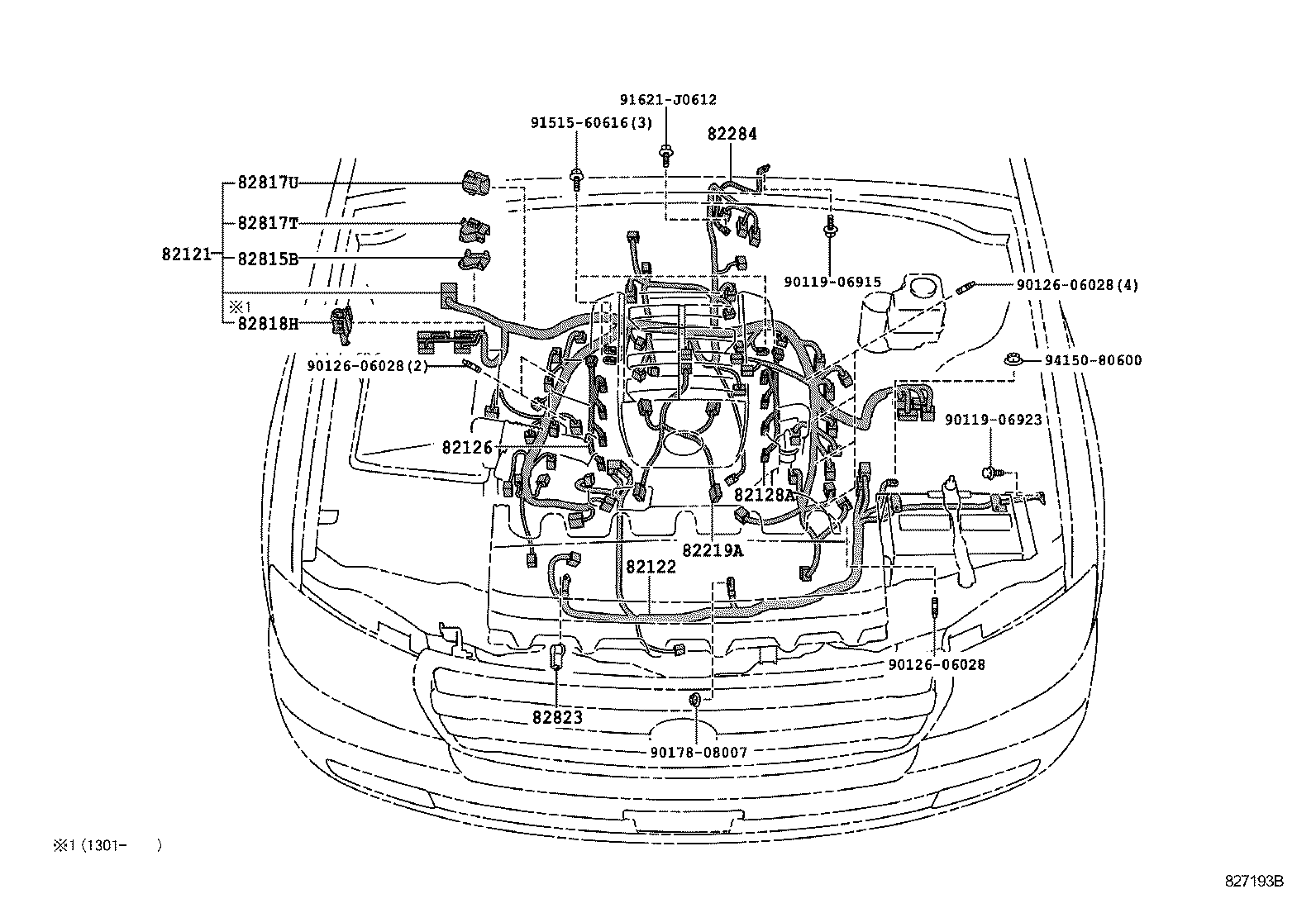  LAND CRUISER 200 |  WIRING CLAMP