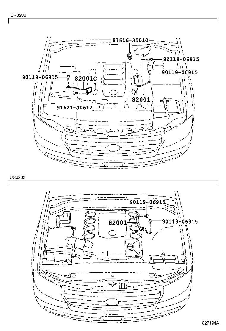  LAND CRUISER 200 |  WIRING CLAMP