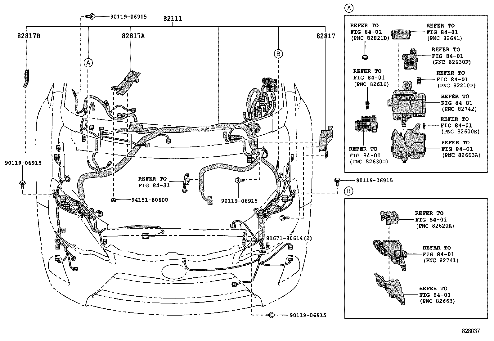  PRIUS C |  WIRING CLAMP