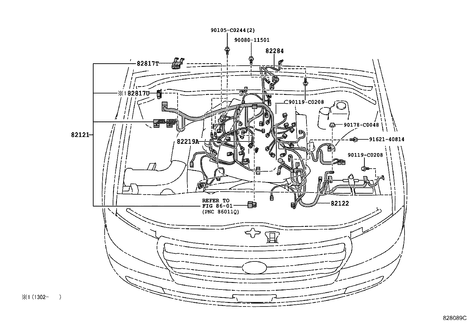  LAND CRUISER CHINA |  WIRING CLAMP