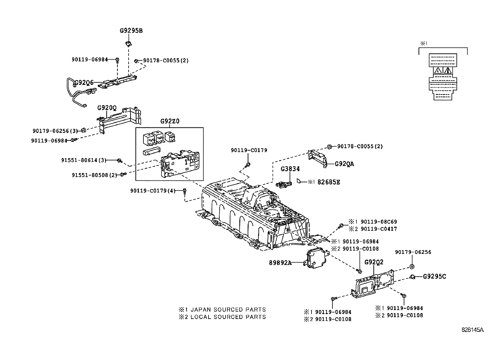  CAMRY HYBRID CHINA |  BATTERY BATTERY CABLE