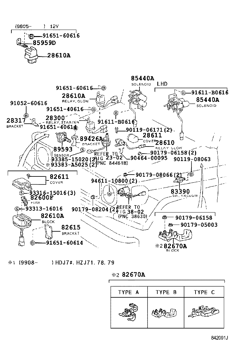  LAND CRUISER 70 |  SWITCH RELAY COMPUTER