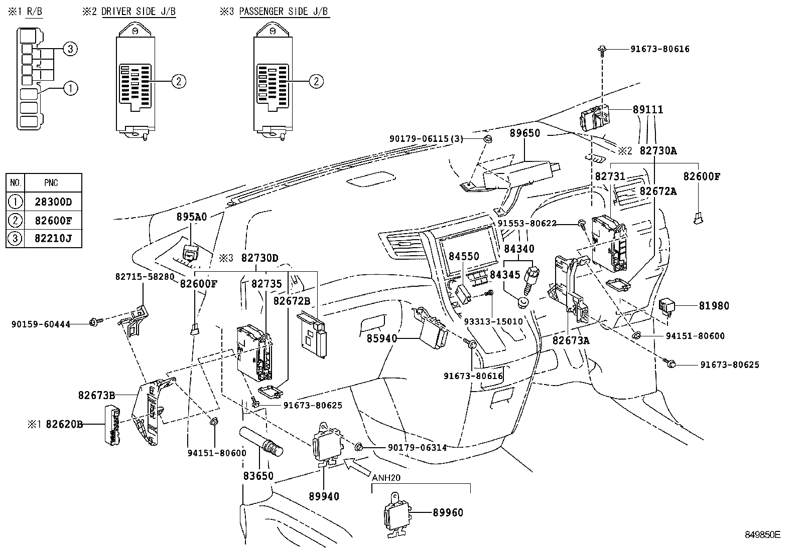  ALPHARD VELLFIRE HV |  SWITCH RELAY COMPUTER