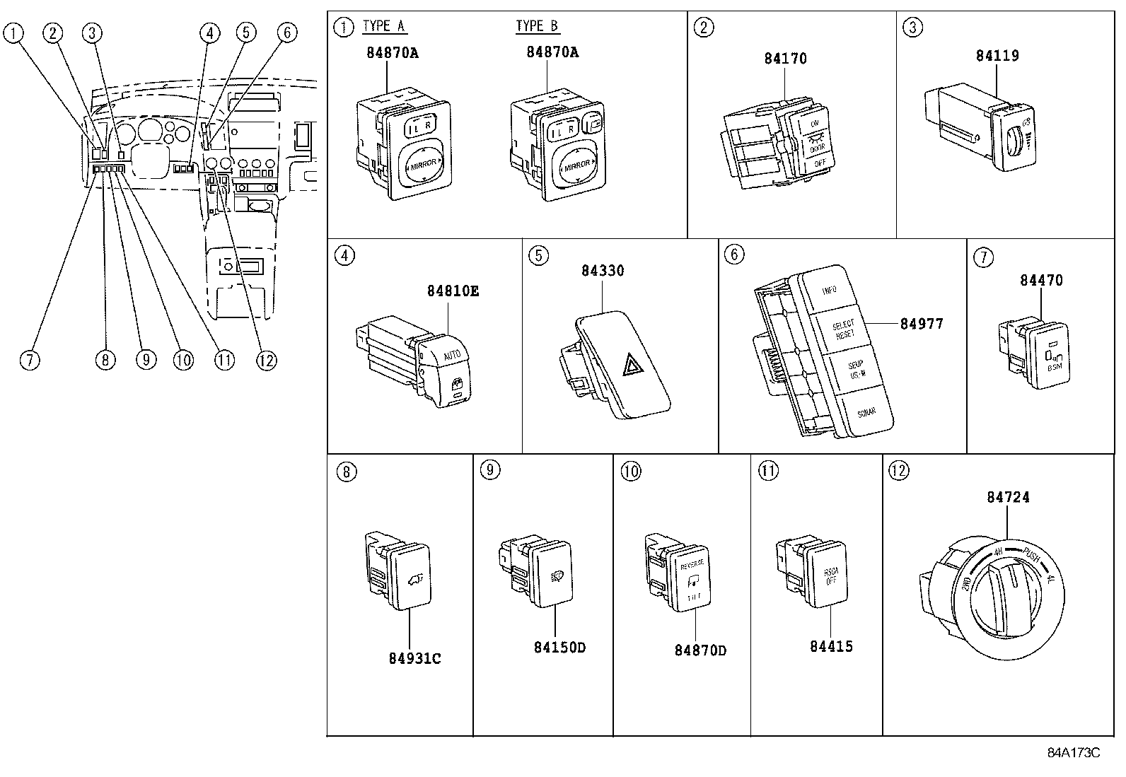  SEQUOIA |  SWITCH RELAY COMPUTER