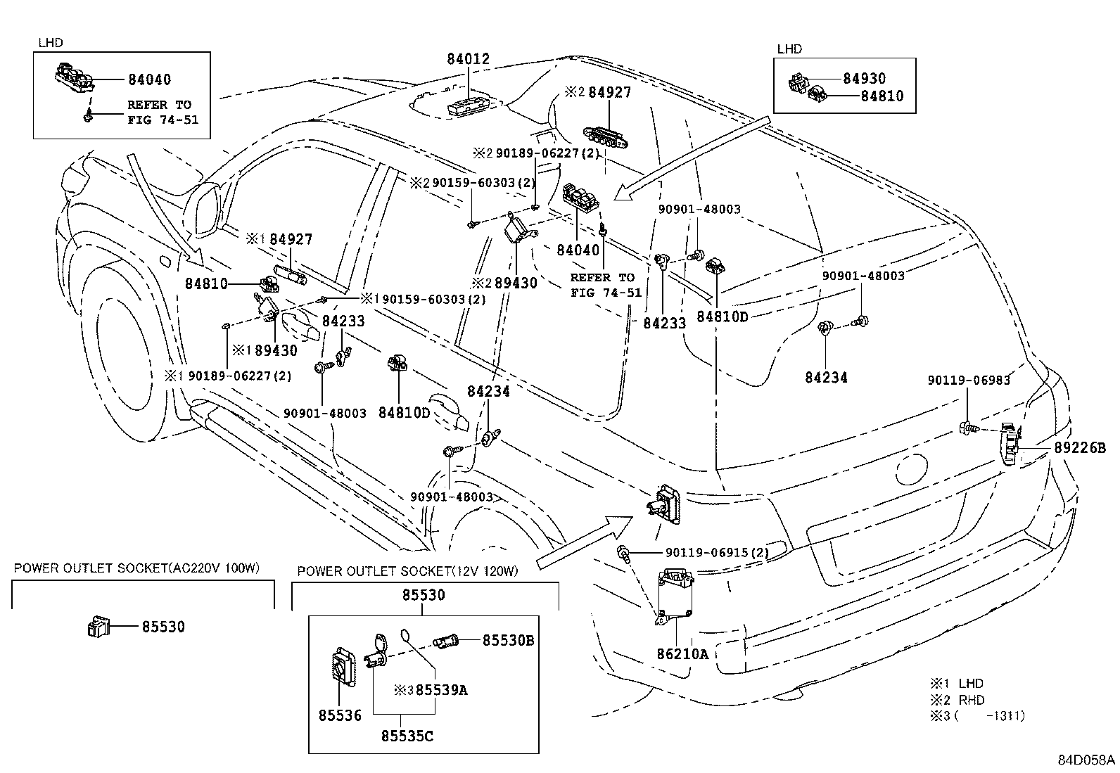  LAND CRUISER 200 |  SWITCH RELAY COMPUTER