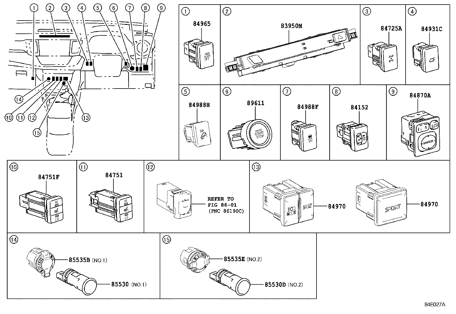  RAV4 |  SWITCH RELAY COMPUTER