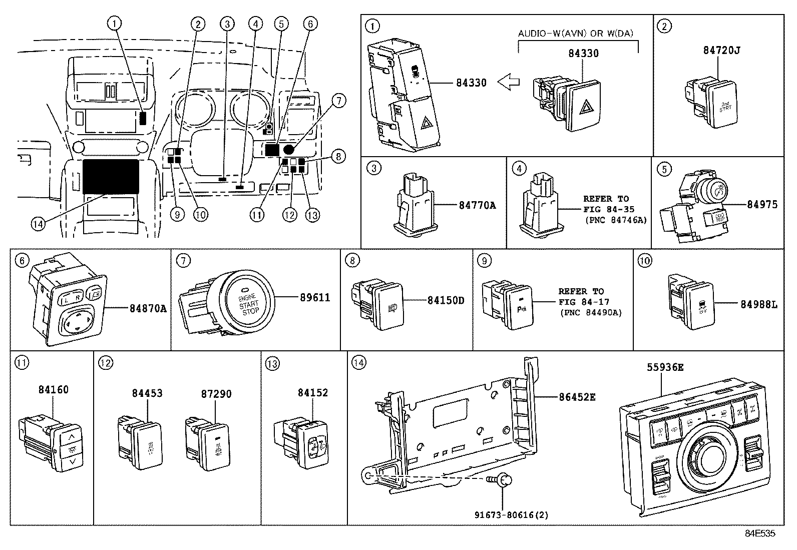  LAND CRUISER PRADO |  SWITCH RELAY COMPUTER