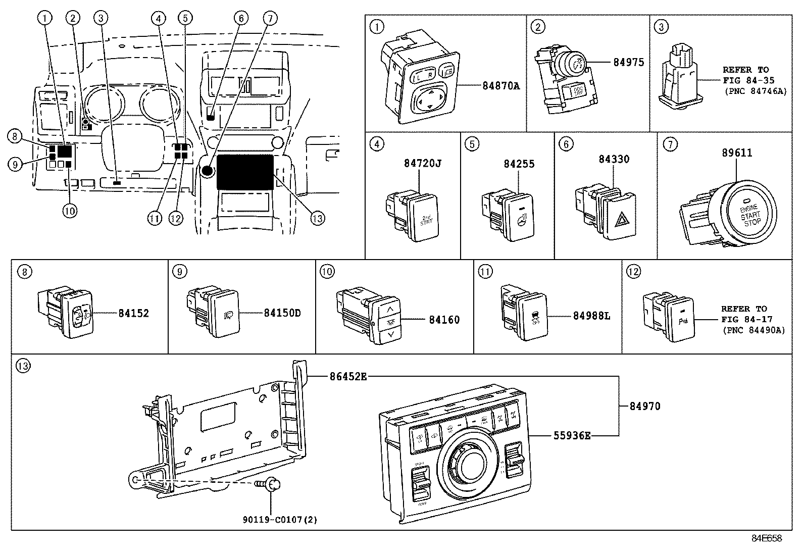  LAND CRUISER PRADO |  SWITCH RELAY COMPUTER