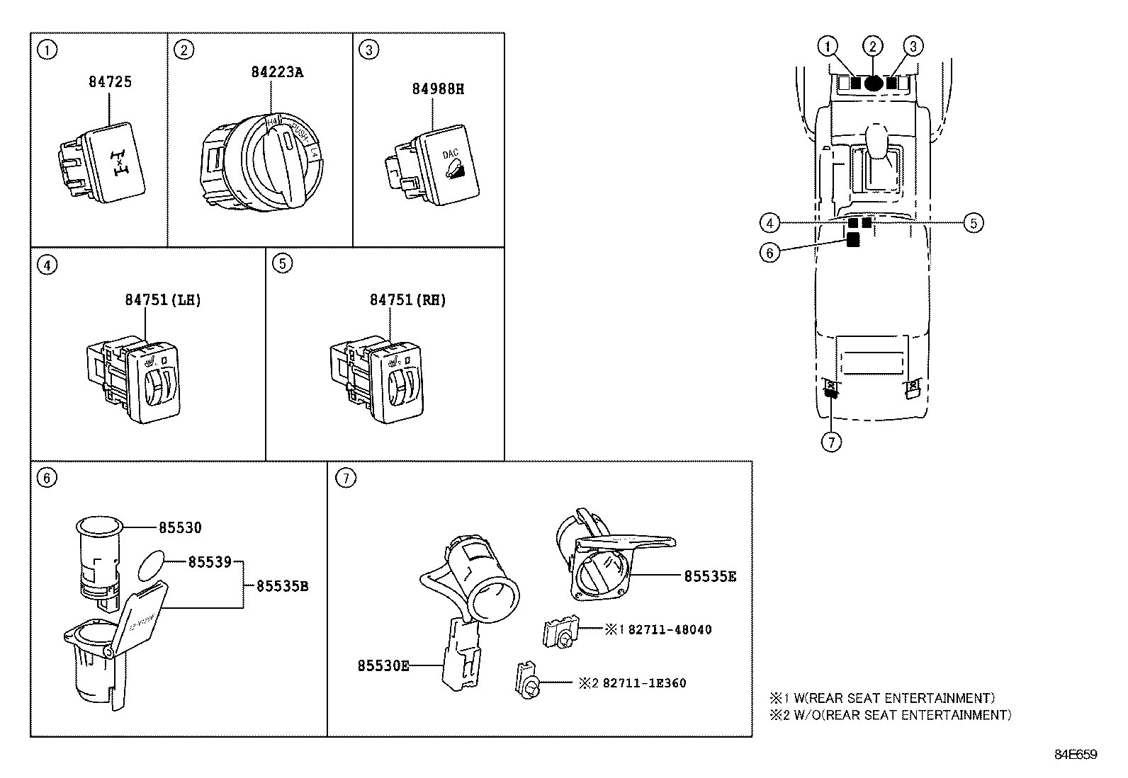  LAND CRUISER PRADO |  SWITCH RELAY COMPUTER