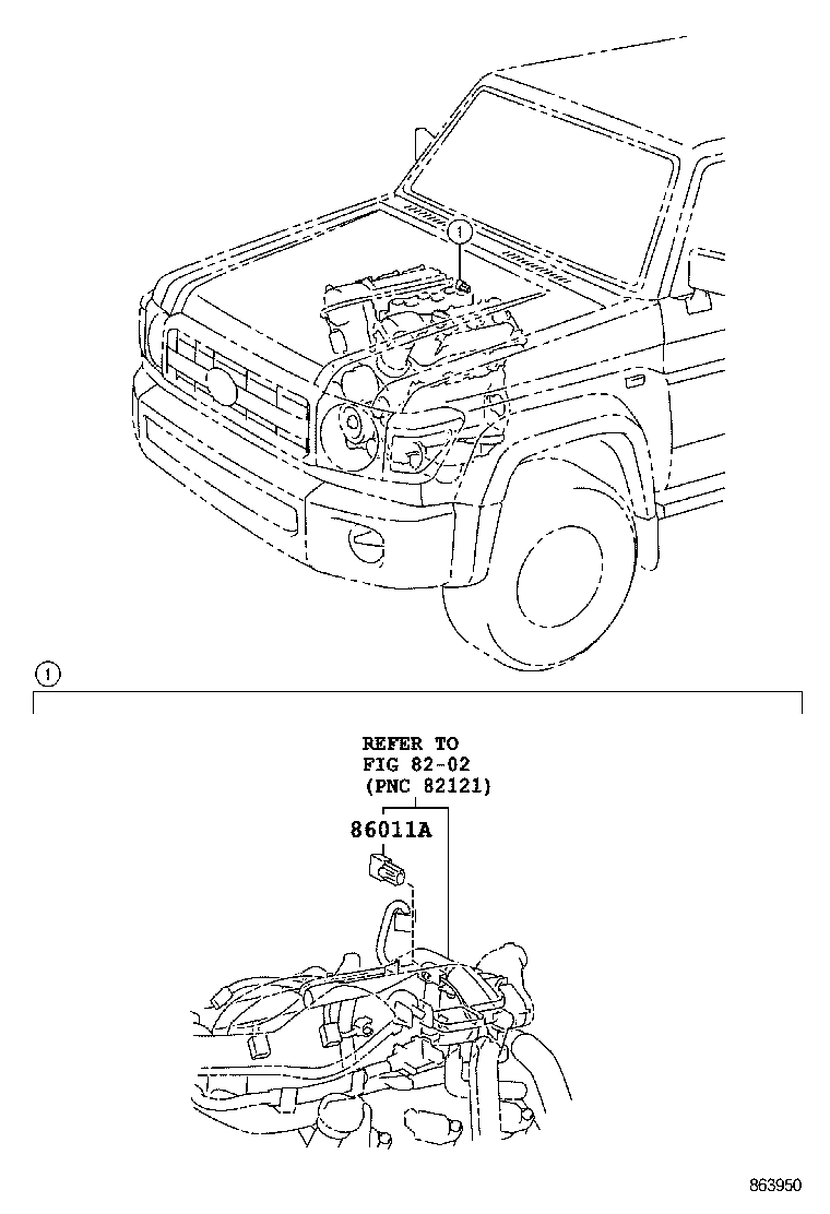  LAND CRUISER 70 |  RADIO RECEIVER AMPLIFIER CONDENSER