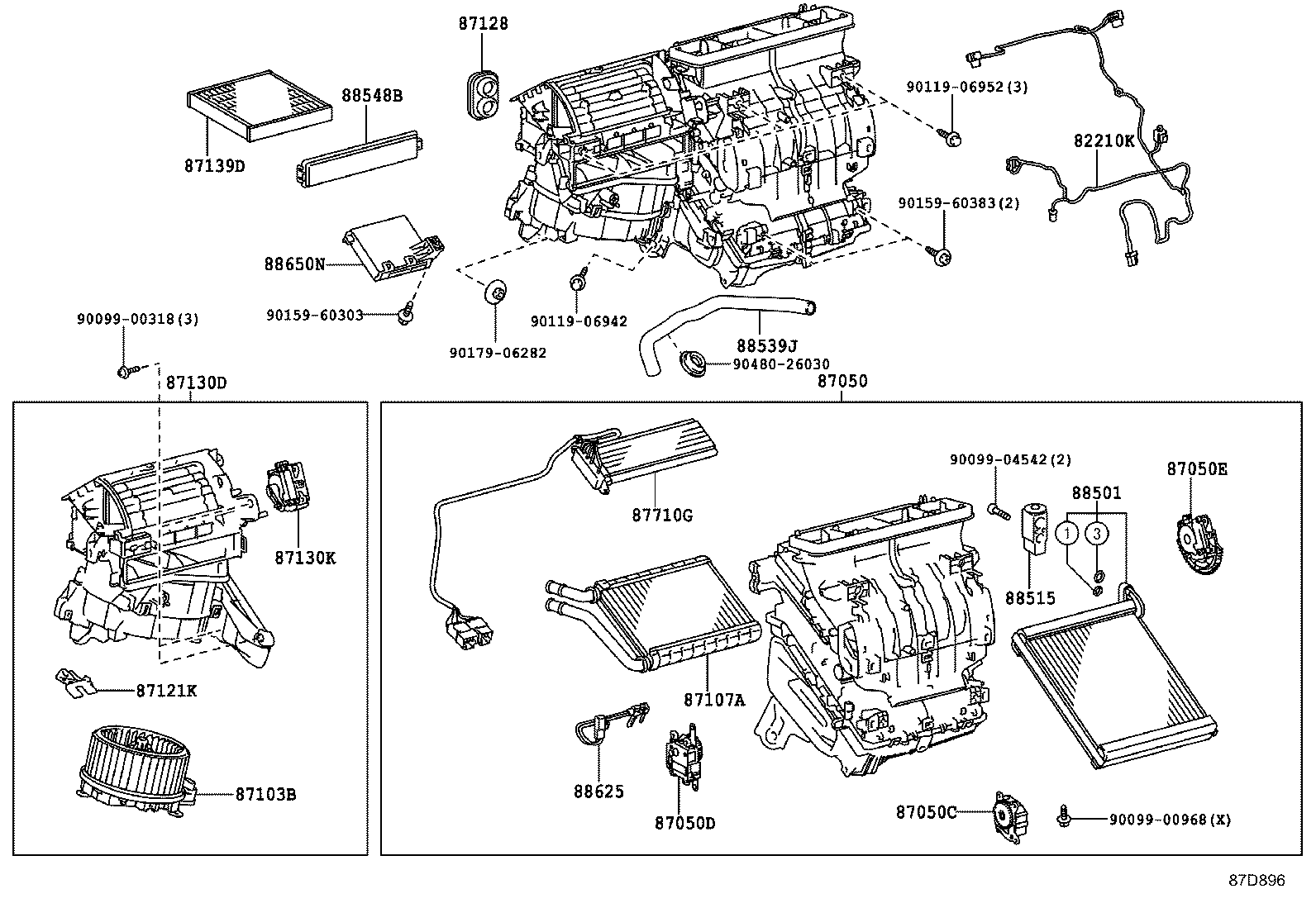  CT200H |  HEATING AIR CONDITIONING COOLER UNIT