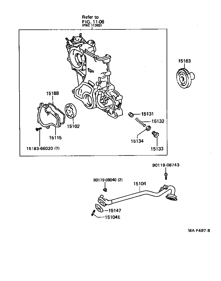  LAND CRUISER 70 |  ENGINE OIL PUMP