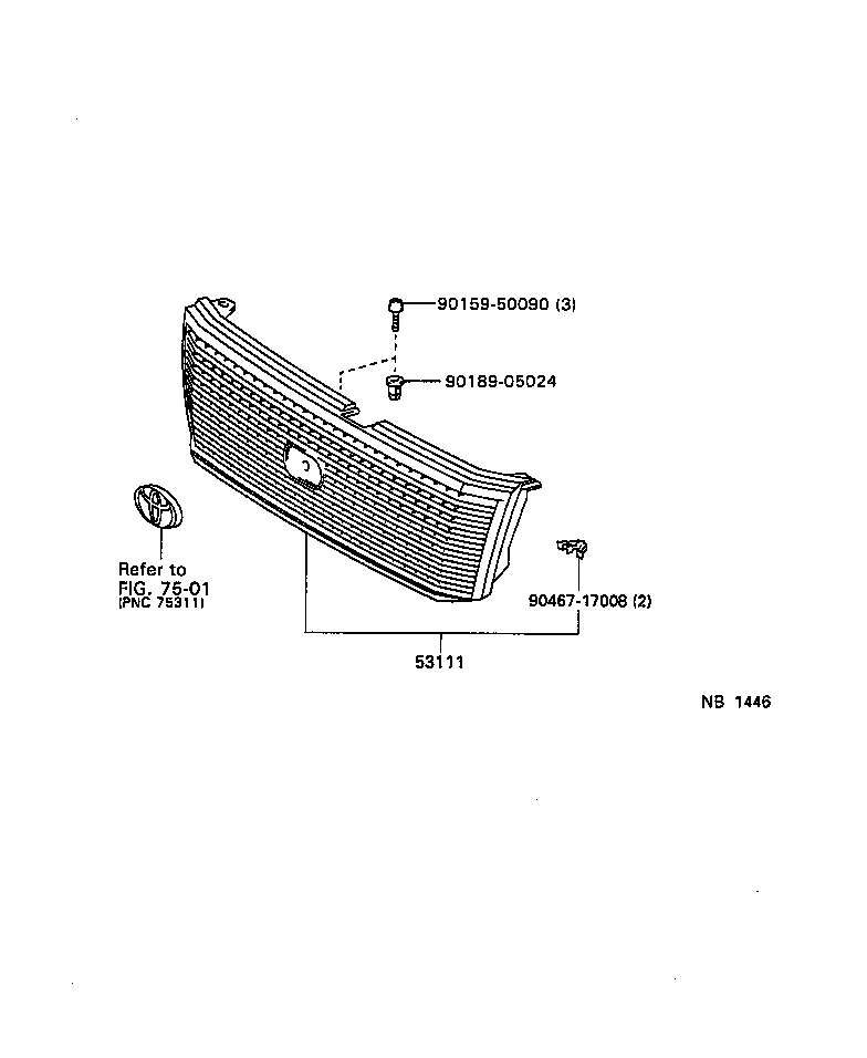  CROWN COMFORT |  RADIATOR GRILLE