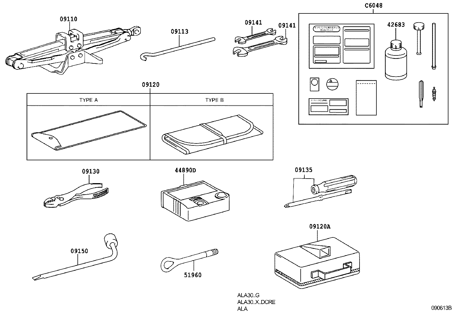  RAV4 |  STANDARD TOOL