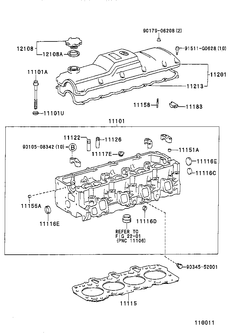  LAND CRUISER 90 |  CYLINDER HEAD