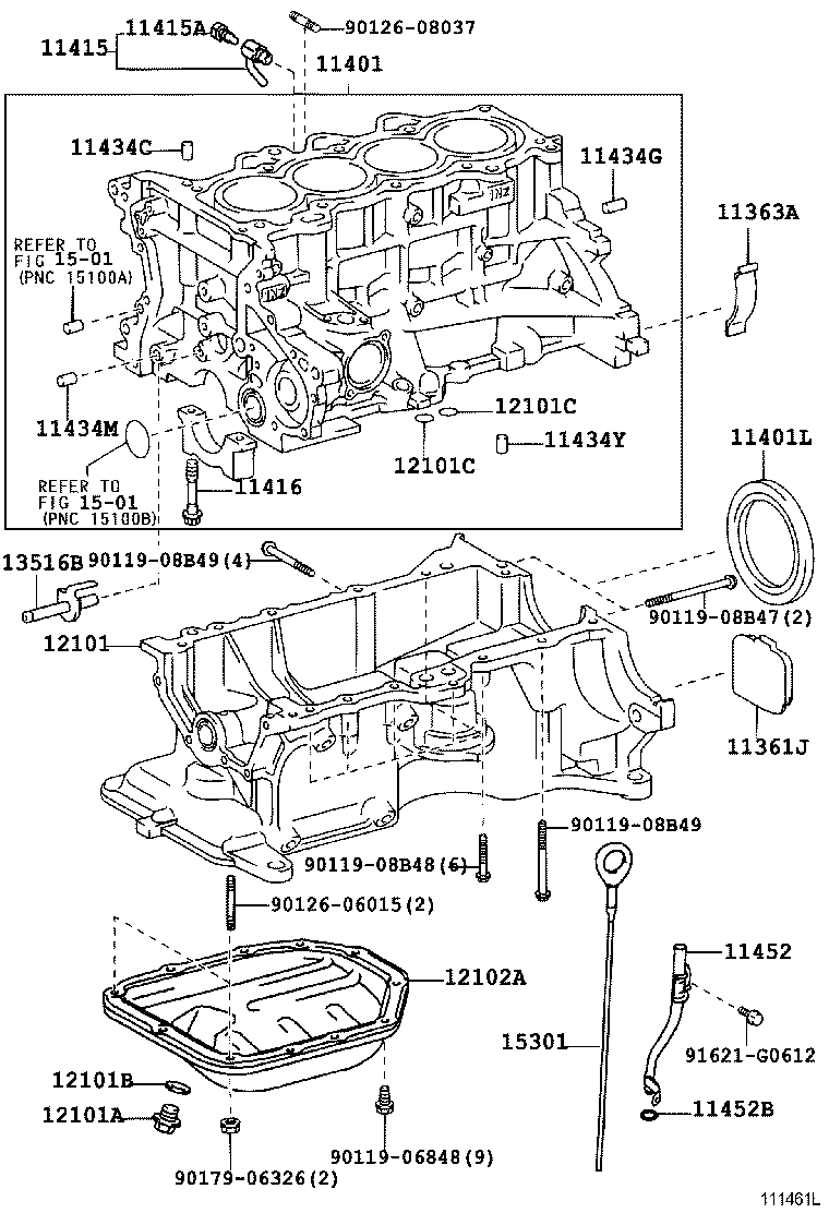  YARIS ECHO |  CYLINDER BLOCK