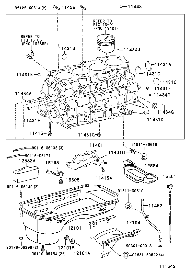  LAND CRUISER 90 |  CYLINDER BLOCK