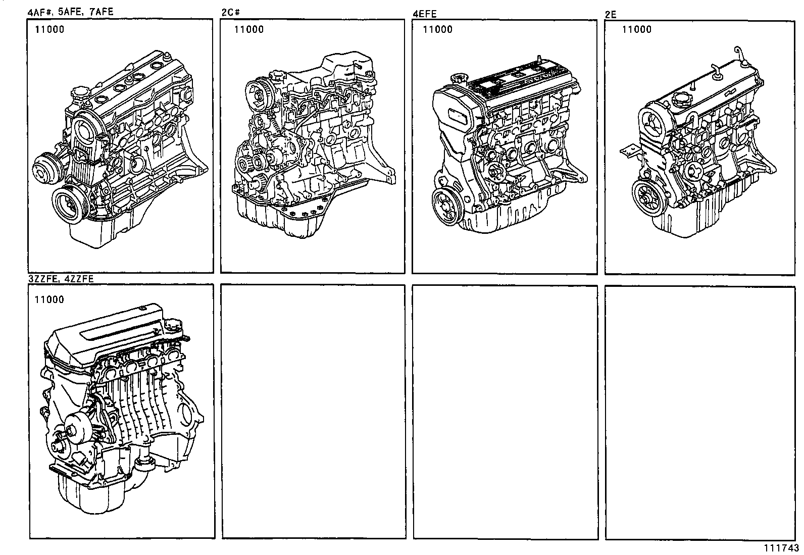  COROLLA |  PARTIAL ENGINE ASSEMBLY