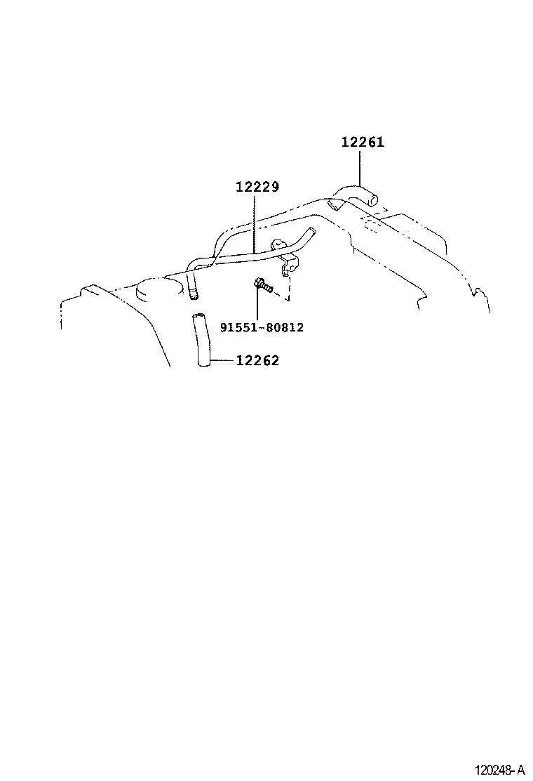  LAND CRUISER PRADO |  VENTILATION HOSE