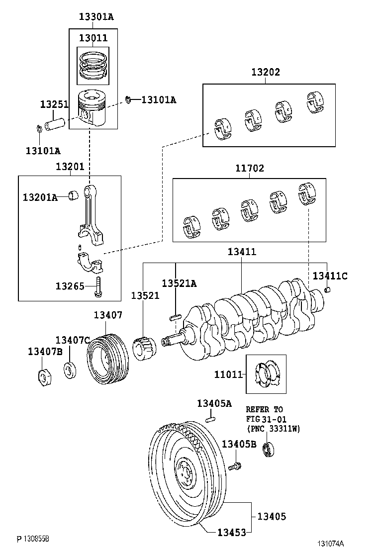  DYNA |  CRANKSHAFT PISTON