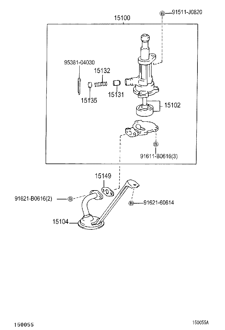  TOWNACE LITEACE |  ENGINE OIL PUMP