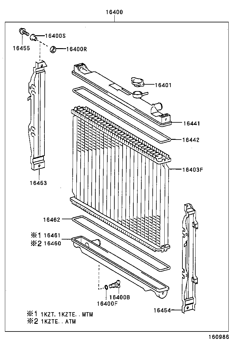  LAND CRUISER 90 |  RADIATOR WATER OUTLET