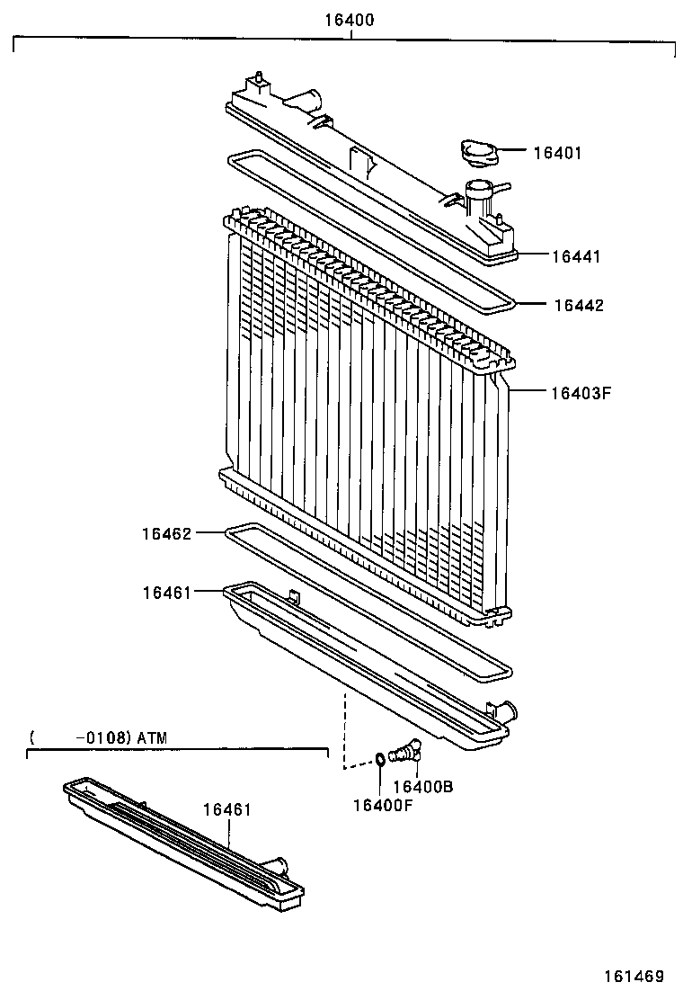  HIACE HIACE S B V |  RADIATOR WATER OUTLET