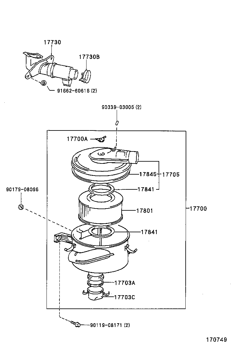  LAND CRUISER 70 |  AIR CLEANER