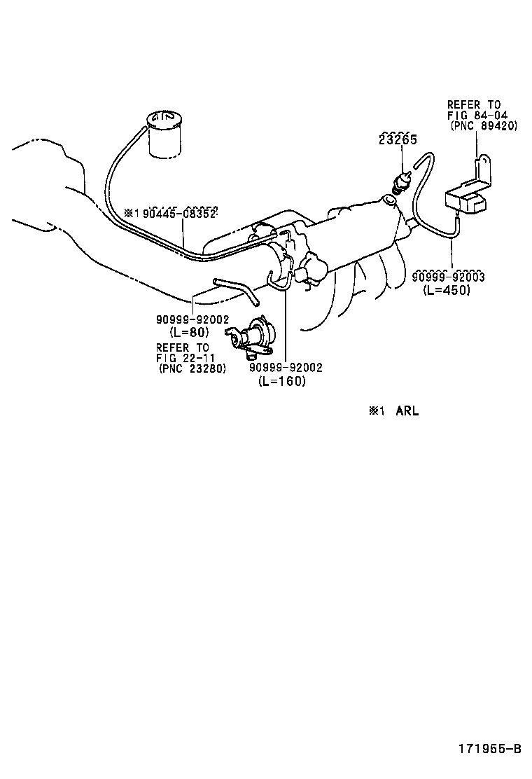  TOWNACE LITEACE |  VACUUM PIPING