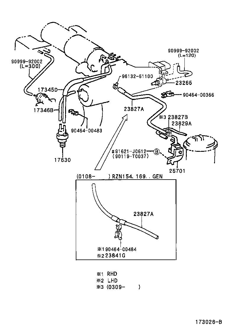  HILUX |  VACUUM PIPING