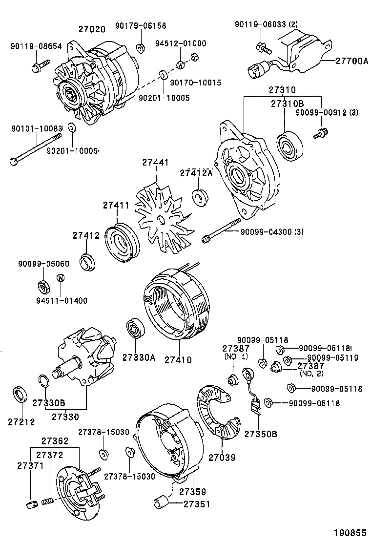  HILUX 4RUNNER |  ALTERNATOR