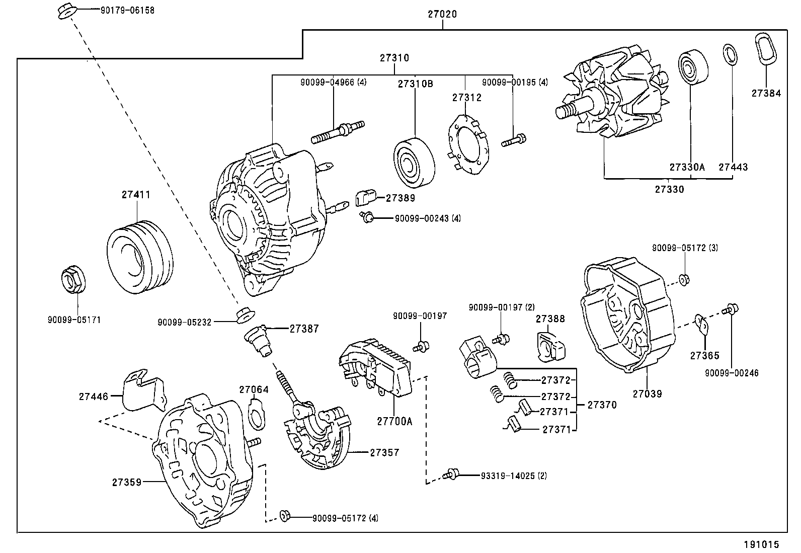  LAND CRUISER 90 |  ALTERNATOR