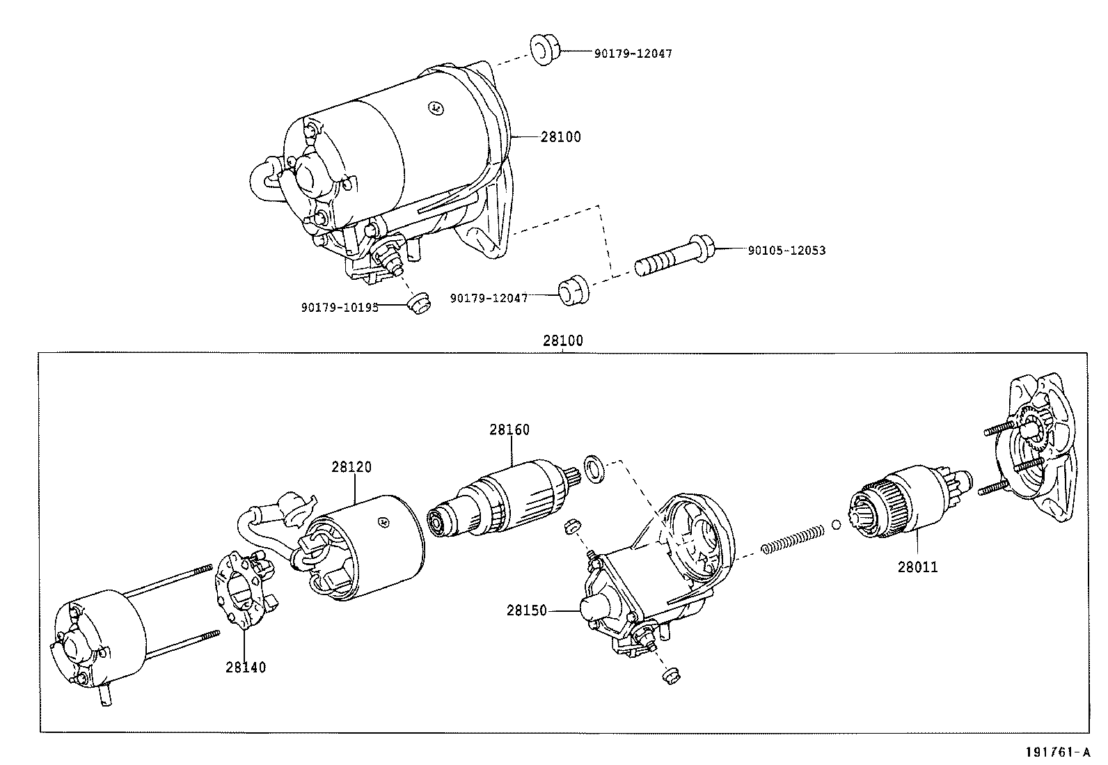  LAND CRUISER PRADO |  STARTER