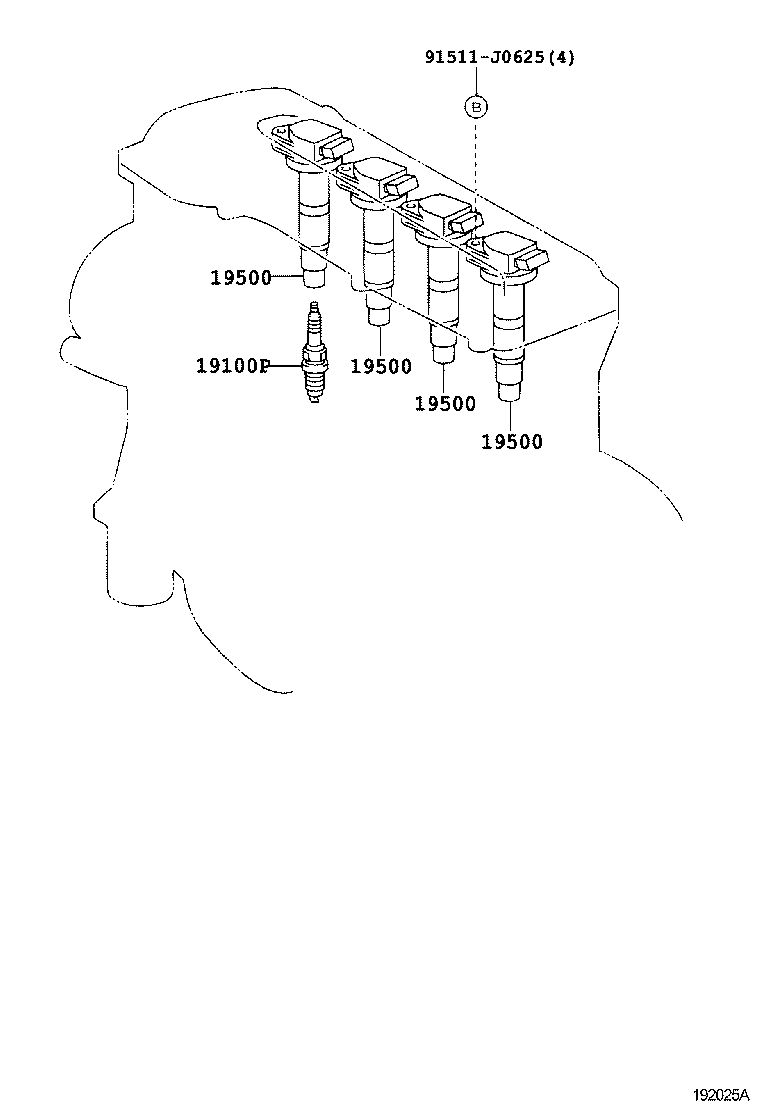  CAMRY |  IGNITION COIL SPARK PLUG