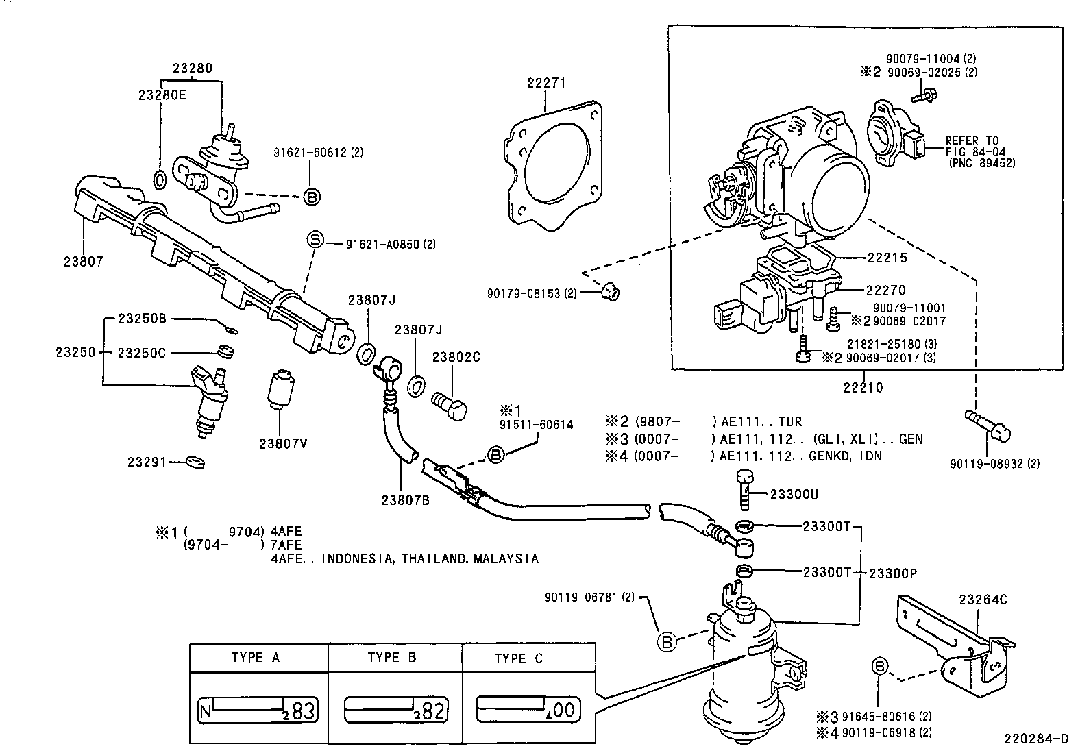  COROLLA |  FUEL INJECTION SYSTEM