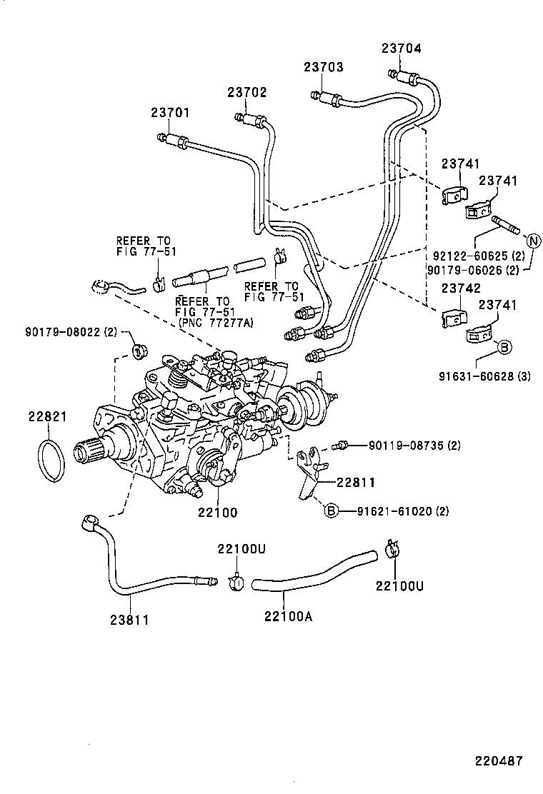  DYNA 200 |  INJECTION PUMP ASSEMBLY