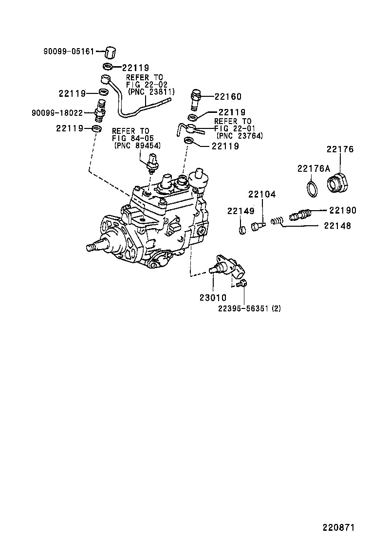  LAND CRUISER 90 |  INJECTION PUMP BODY