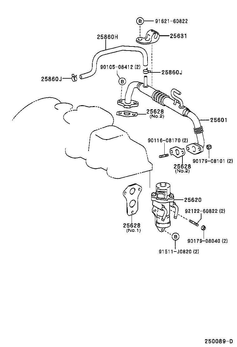  RAV4 |  EXHAUST GAS RECIRCULATION SYSTEM