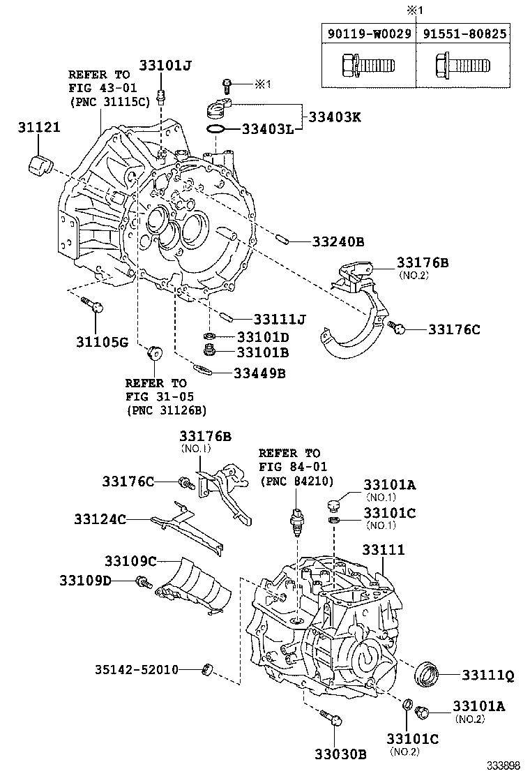  AURIS UKP |  CLUTCH HOUSING TRANSMISSION CASE MTM