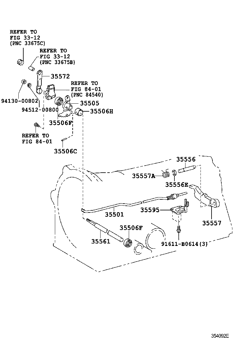  CROWN COMFORT |  THROTTLE LINK VALVE LEVER ATM