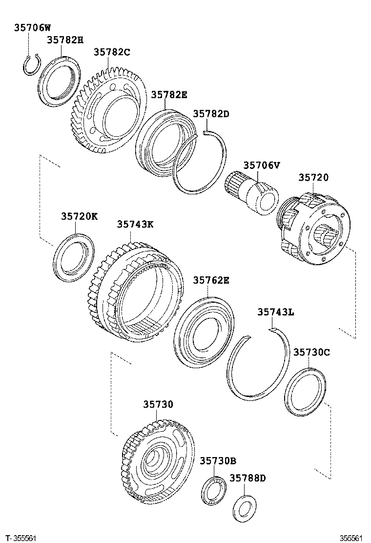  AVALON |  PLANETARY GEAR REVERSE PISTON COUNTER GEAR ATM