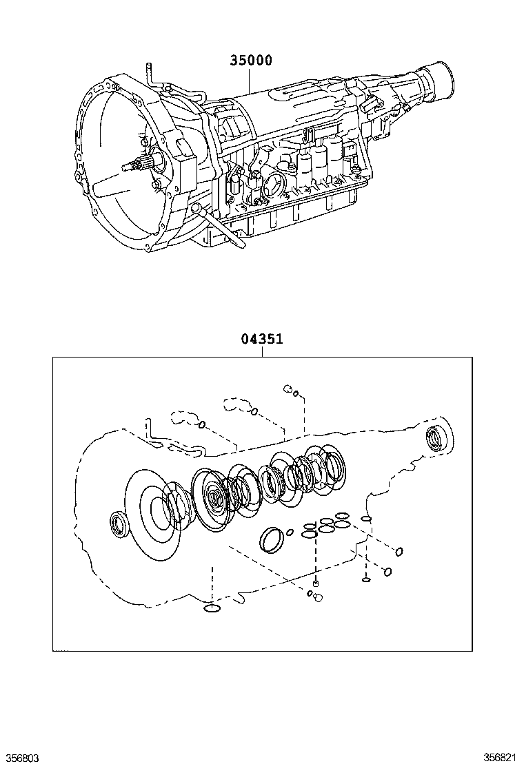  CROWN COMFORT |  TRANSAXLE OR TRANSMISSION ASSY GASKET KIT ATM