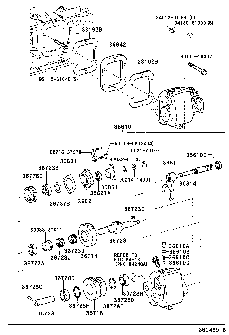  DYNA |  POWER TAKE OFF CASE GEAR