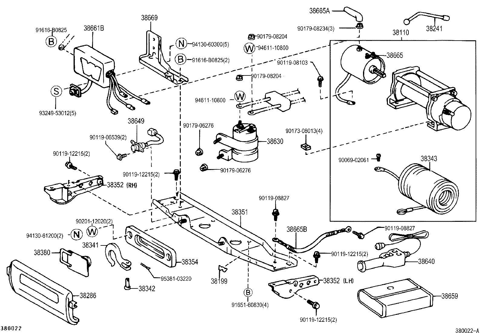  LAND CRUISER 90 |  WINCH