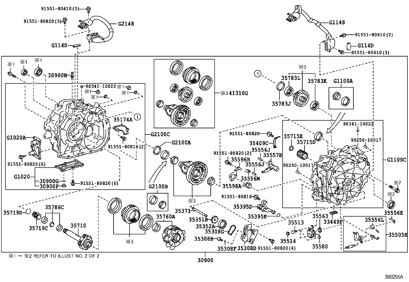  PRIUS CHINA |  TRANSAXLE ASSY HYBRID VEHICLE